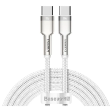 Кабель BASEUS Type-C / Type-C 100W 2м Белый