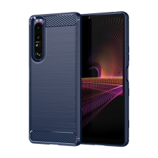 Защитный чехол Carbon для Sony Xperia 10 IV  Синий