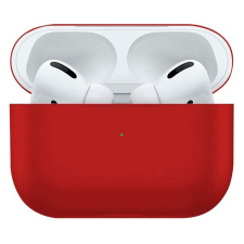 Силиконовый чехол для AirPods PRO Красный