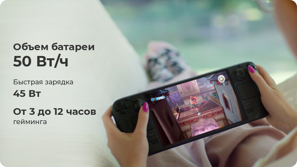 Игровая портативная консоль Valve Steam Deck OLED 1024Gb